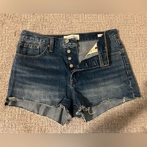 Aritzia Denim Forum Shorts
